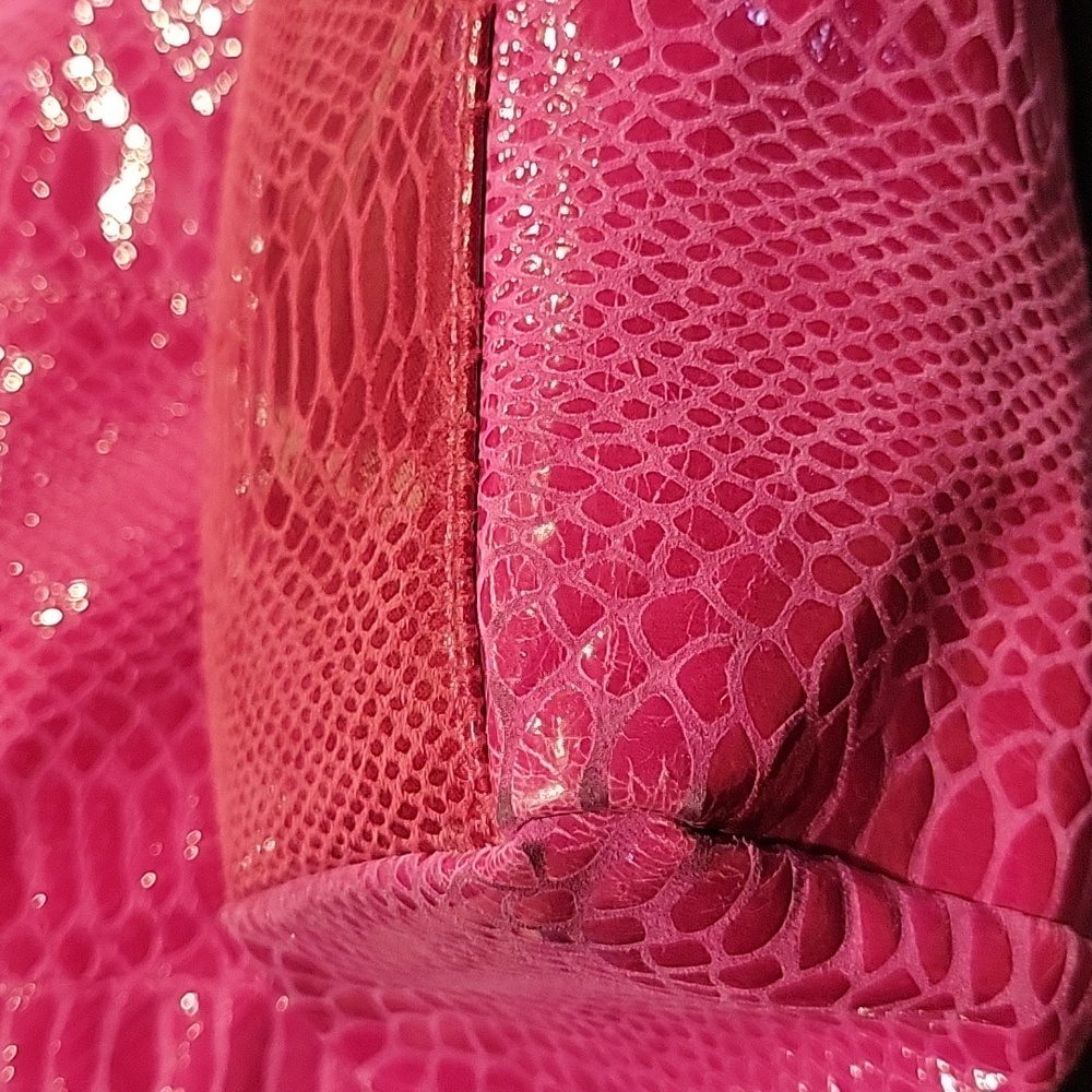 Wilson's Leather Snakeskin tote - Picture 6 of 8